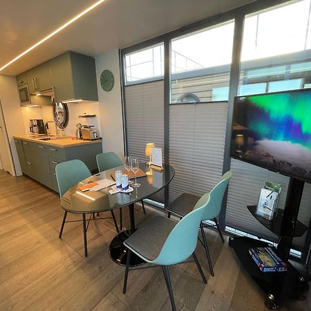 Hausboot Fjord Baltica Mit Dachterrasse In Barth Hotell Eksteriør bilde