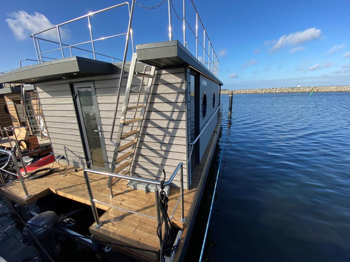 Hausboot Fjord Baltica Mit Dachterrasse In Barth Hotell Eksteriør bilde
